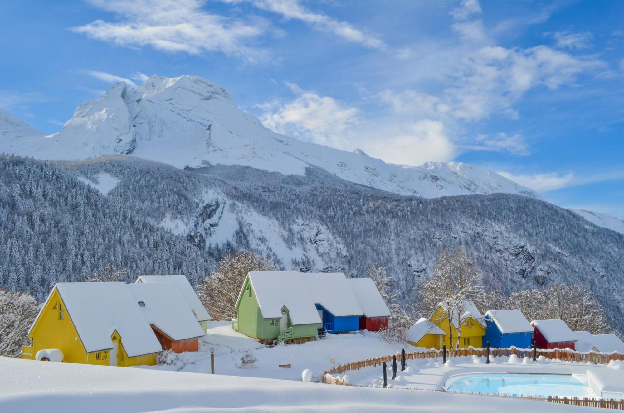 Iskoe Chalets-Hoetel, Col D'Aubisque Gourette Esterno foto
