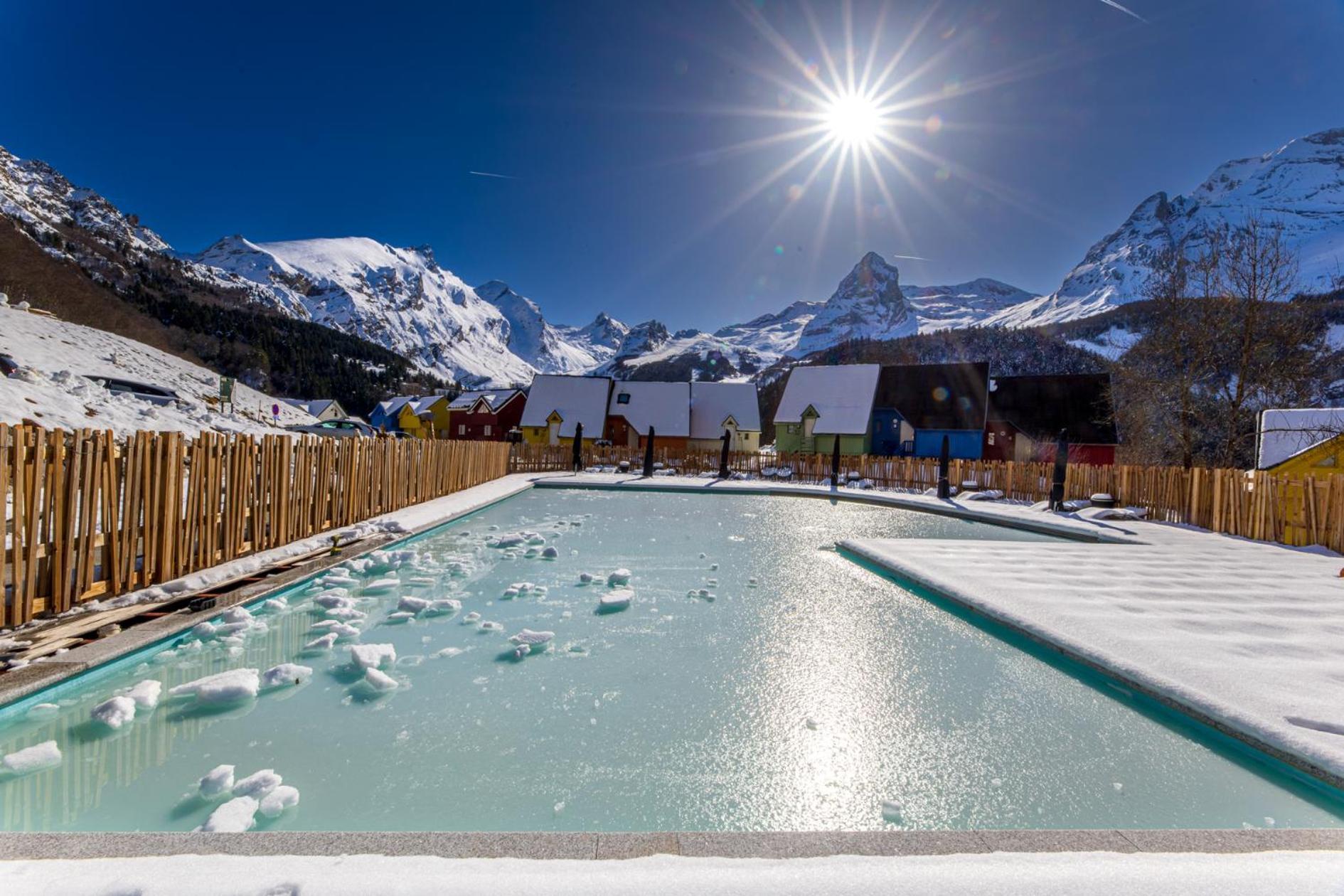 Iskoe Chalets-Hoetel, Col D'Aubisque Gourette Esterno foto